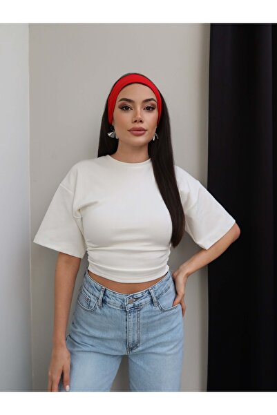 ESRAHELVACI Tricou cu șnur în talie