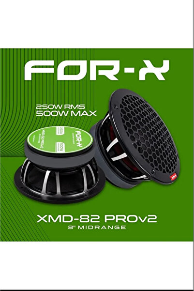 FORX5 F0R-X XMD-82PROv2 20 CM 250W RMS MİDRANGE SAYGINLAR ELEKTRONİK