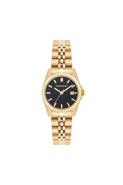 Spears & Walker Quarzuhr Damen Quarzuhr gelbgold Edelstahl gelbgold