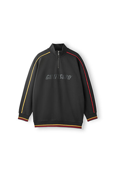GSStore Galatasaray Erkek Yarım Zip Hoodie E252115