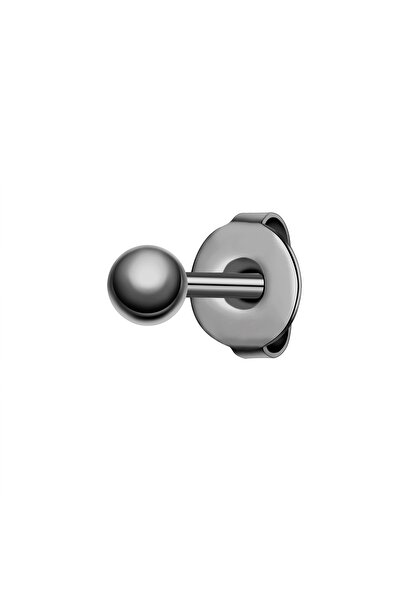 True Rebels Edelstahlohrstecker Ohrstecker Edelstahl gunmetal