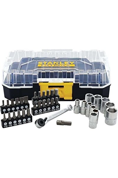 Stanley FMMT19101-0 Fatmax 1/4" Mini Lokma ve Bits Uç Takımı 37 Parça