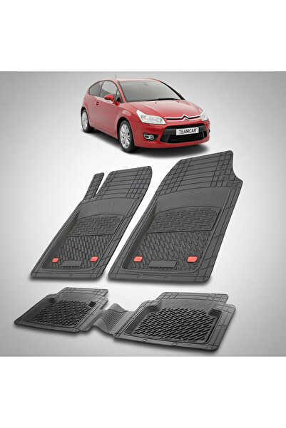 TEAMCAR Πατάκια Μοκέτας Citroen C4 Hatchback 3 Πόρτες Συμβατά με Facelift 200...