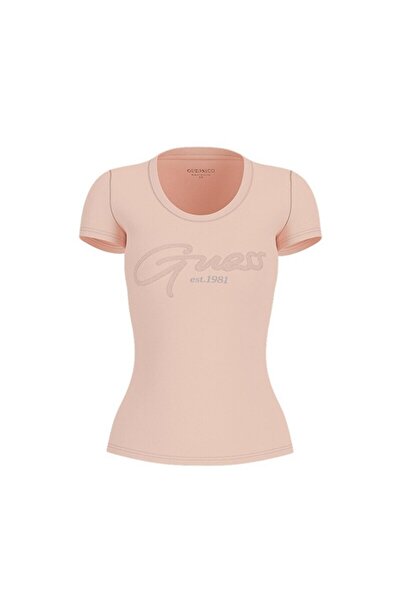 Guess Jersey Kadın Slim Fit T-Shirt