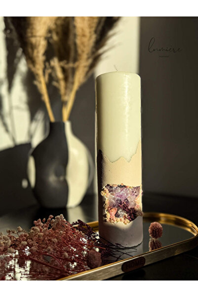 Lumiere Madame Lumânare de lux Amethyste Nude Essence – handmade