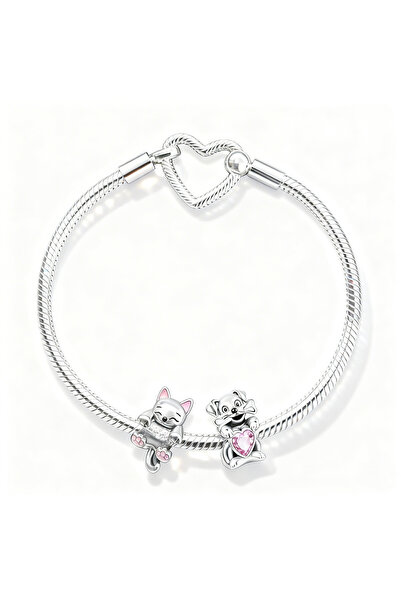 Belora Βραχιόλι με Γούρια για Γάτες & Σκύλους  "Αγάπη για Κατοικίδια " 17εκ.
