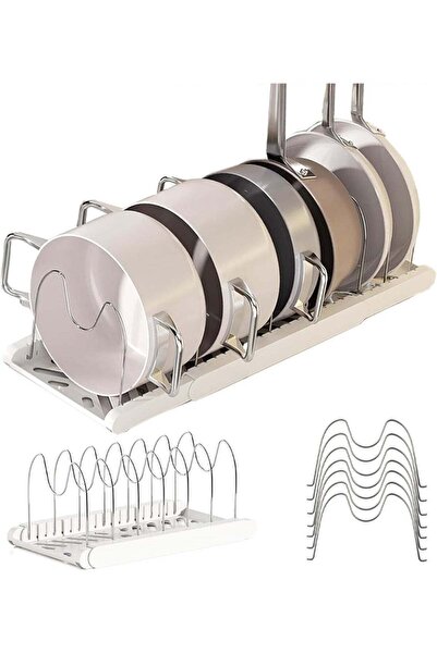 Yelajoy Pot Rack: Pots and Pans Organizer Under Cabinet