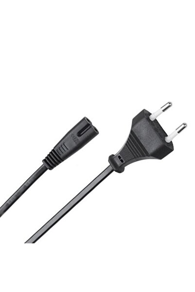 WDR Cablu de alimentare pentru casetofon, lungime 3 m, negru