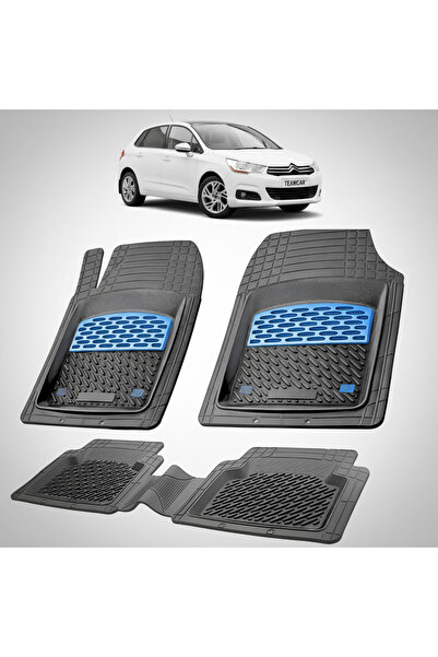 TEAMCAR Πατάκια Μοκέτας Citroen C4 Hatchback 5 Πόρτες Gen2 Συμβατά 2010-2018 ...