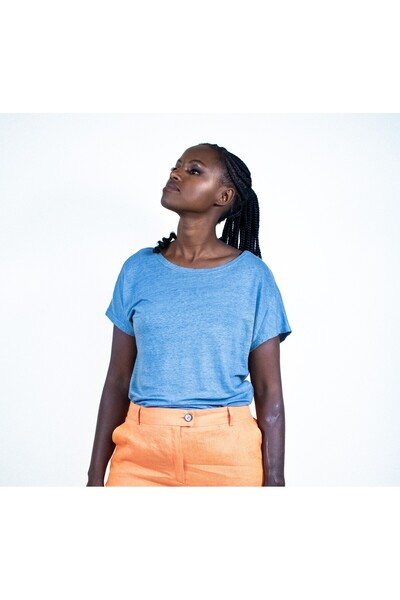 Concept Nature SILVER LEAF TEE T-shirt Linen