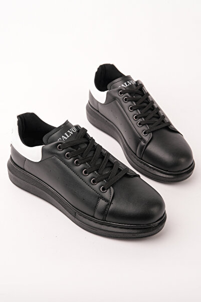 CALVORO Men's Black Casual Sneaker Shoes Comfortable Lightweight Orthopedic S...