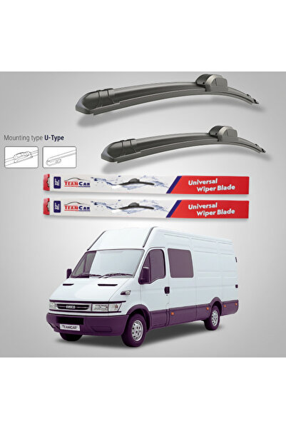 TEAMCAR IVECO Daily MK3 (2004–2006) Επίπεδοι Υαλοκαθαριστήρες |   Μπροστινό Σ...