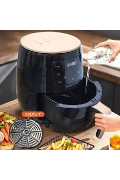 OEM Φριτέζα ζεστού αέρα 3000W, χωρητικότητα 6 λίτρων και ψηφιακή οθόνη + 100 ...