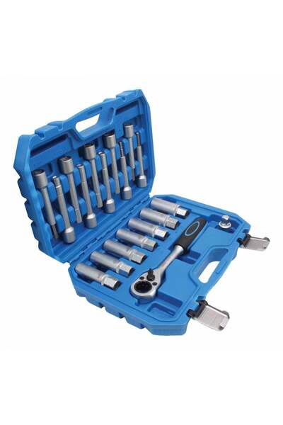 GLOBAL TOOLS Σετ Τοποθέτησης Και Αφαίρεσης Αμορτισέρ 18Τμχ VERKE