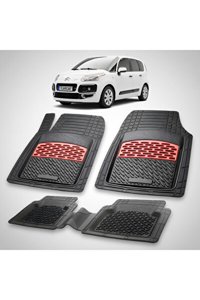 TEAMCAR Πατάκια Μοκέτας Citroen C3 Picasso MPV 1ης Γενιάς Συμβατά 2009-2017 |...