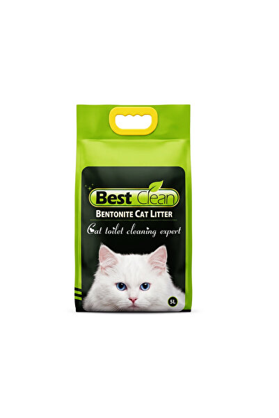 Best Clean Bentonite Cat Litter - Apple Scent (5 Liters) | High Absorption & ...