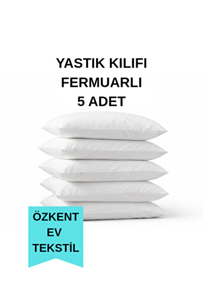 YASTIK KILIFI BEYAZ ŞİLTE 5'li