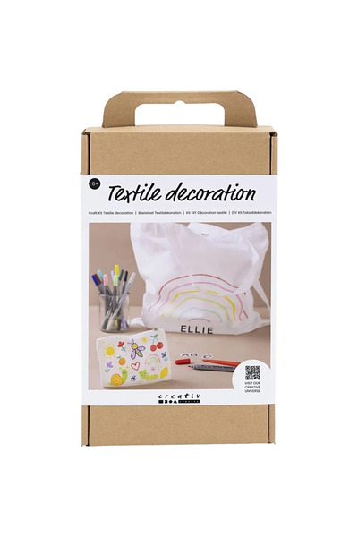 Creativ Company Kit creativ textil personalizat, Creativ Company, Decorațiune...
