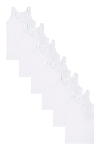 Zeta Group Ανδρικό Λευκό Αθλητικό Σετ 6 τεμαχίων BEYAZATLET6LI.ZETA