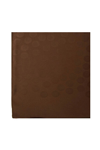 şehri şal Polka Dot Pattern Jacquard Shawl Chocolate