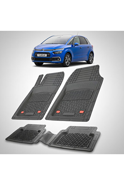 TEAMCAR Πατάκια Μοκέτας Citroen C4 Picasso MPV Συμβατά με Facelift 2013-2018 ...