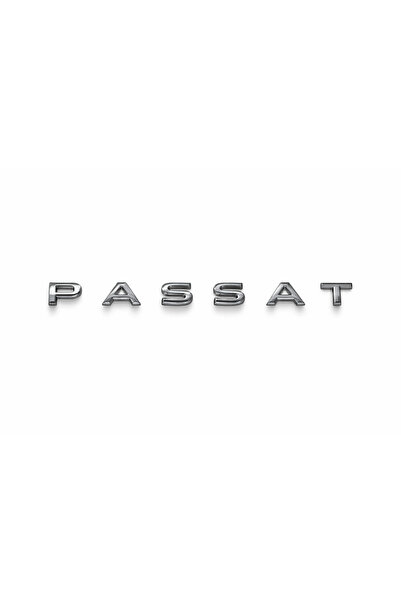 KESKİN SOUND Luggage Emblem Lettering New Type Chrome Passat