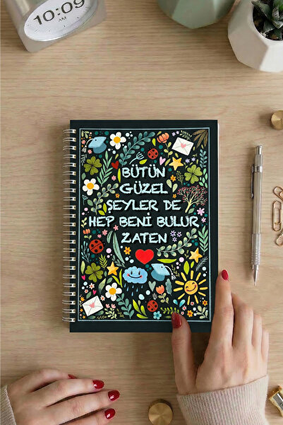 colortouch All the Beautiful Things Find Me Notebook