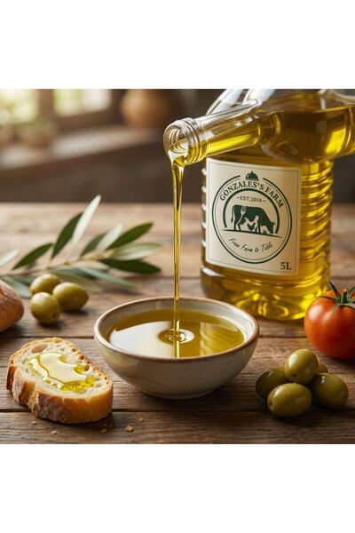 GONZALES'S FARM ERDEK 02 ASİT SOGUK SIKIM ZEYTİNYAĞ 1 LT