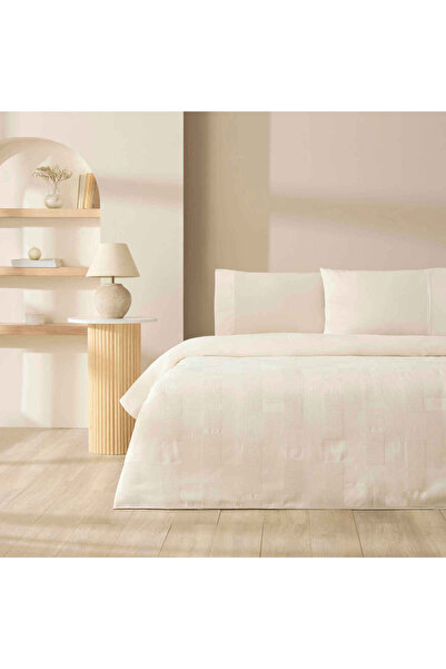 Taç Σετ Πικέ Μονόκλινο Ζακάρ Αλβόρα Εκρού