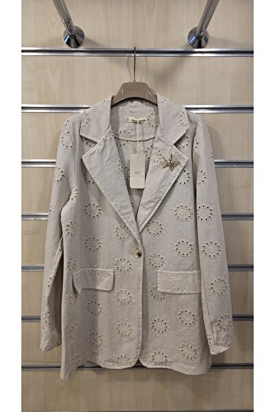 Park Moda Μπουφάν με καρφίτσα και βαμβακερή επένδυση