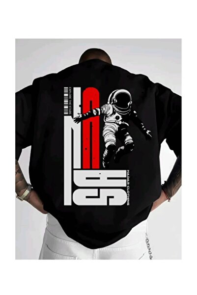 Joetsu Unisex Ανδρικό/Γυναικείο μπλουζάκι με ειδική στάμπα, υπερμεγέθη βαμβακ...