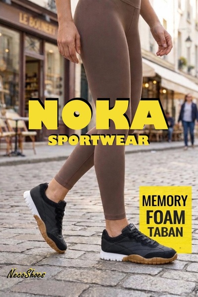 noka ΓΥΝΑΙΚΕΙΟ ΑΘΛΗΤΙΚΟ ΠΑΠΟΥΤΣΙ ΜΕ ΑΦΡΟ ΜΝΗΜΗΣ, ΑΝΤΙΟΛΙΣΘΗΤΙΚΗ ΣΟΛΑ ΑΠΟ ΚΑΟΥ...