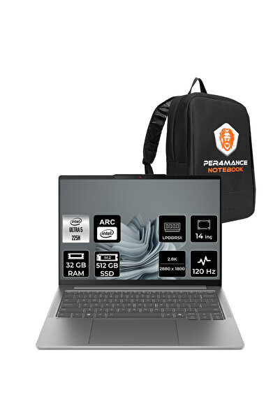 LENOVO IdeaPad Pro5 Ultra 5 225H 32GB 512GB SSD 14" 2.8K OLED 1100nits 120Hz ...