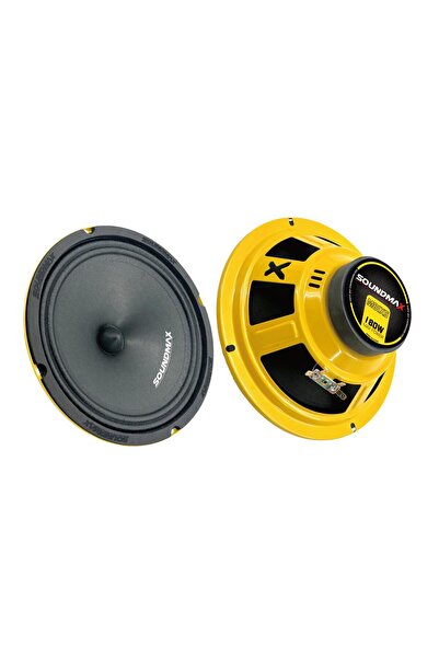 Soundmax SX-M81XS 20 CM MİDRANGE 180 WATT MAXİMUM POWER 90 WATT RMS POWER ÇİF...