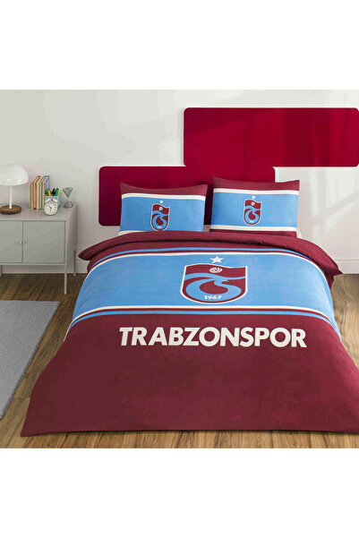 Taç Licensed Trabzonspor Arma Cotton Double Duvet Cover Set