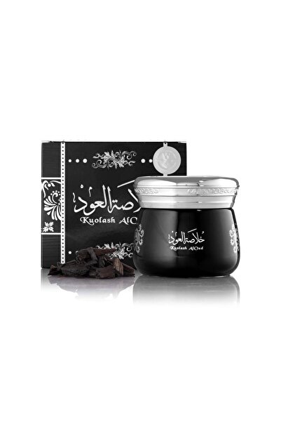 MUBKHARAT ALKHALEEG خلاصة العود 40 جرام اسود اللون .