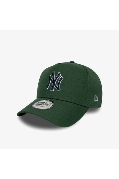 NEW ERA Outline Script Eframe Neyyan Cig Unisex Yeşil Şapka