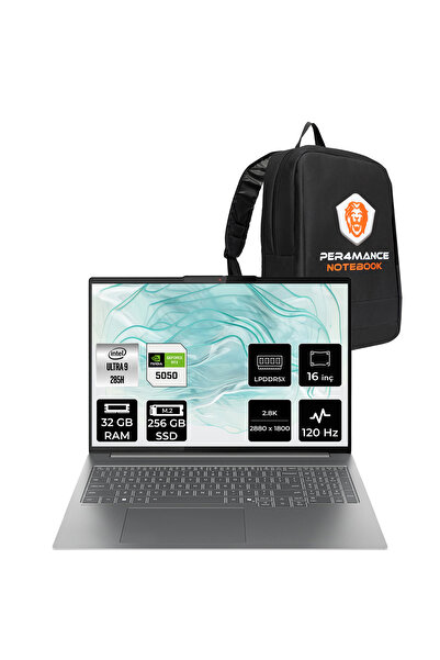 LENOVO IdeaPad Pro 5 Ultra 9 285H 32GB 256GB SSD RTX5050/8GB 16" 2.8K OLED 11...