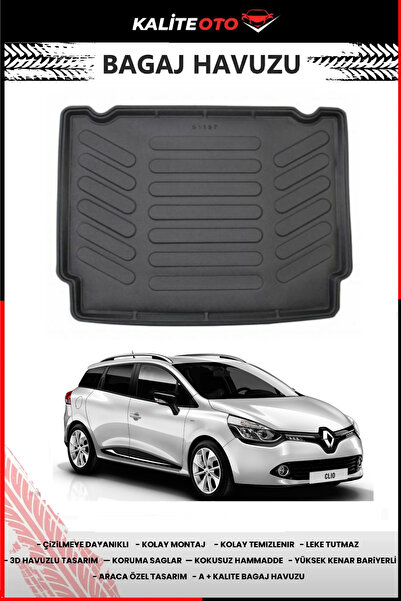 ko kaliteoto Renault Clio 4 Sporttourer 2017 Model 4D Alt Bagaj Havuzu Araca ...