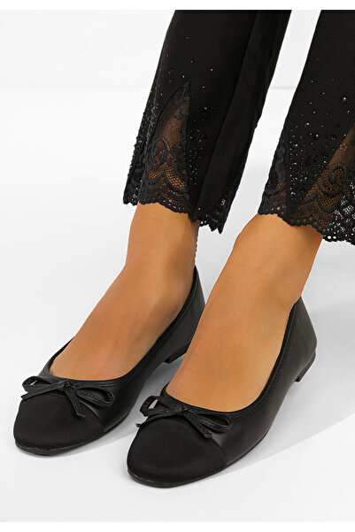 B T Shoes Balerini dama Letiza negri