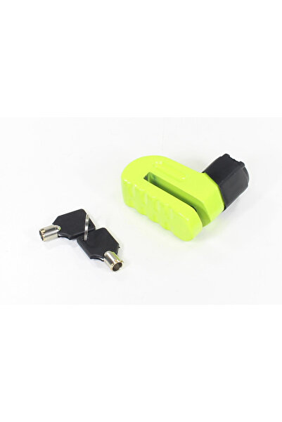 ROY Oxford 015 brake disc pads, fluorescent green color