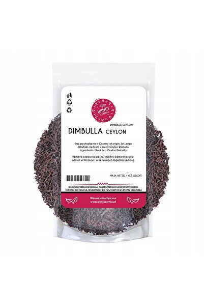 winoszarnia Herbata czarna liściasta Ceylon Ogród Dimbulla - 1kg