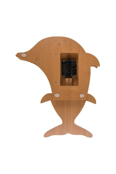 OOTB Ceas din lemn, Delfin 30 cm