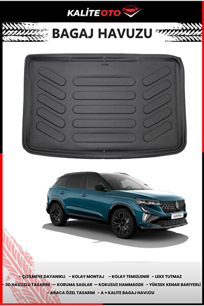 ko kaliteoto Renault Austral Mhev 2026 Model 4D Alt Bagaj Havuzu Araca Özel B...