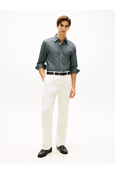 Tommy Hilfiger Erkek PIQUE OXFORD MW0MW41781-THDW5