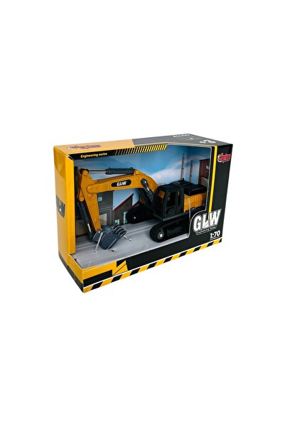 zeynepin atolyesi Frictional Metal Construction Vehicle Digger Excavator