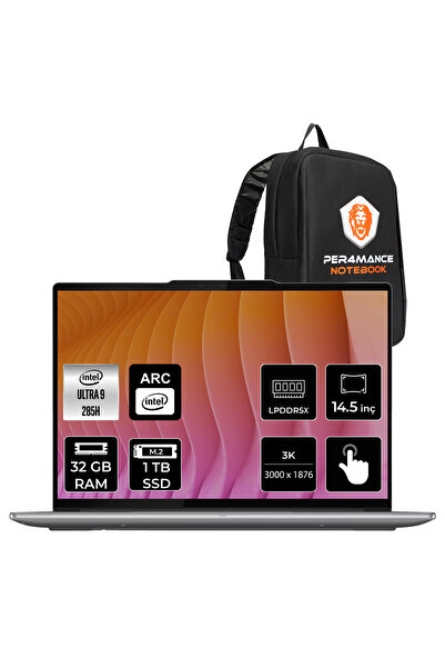 LENOVO Yoga Pro 7 Ultra 9 285H 32GB 1TB SSD 14.5" 3K OLED 1000nits 120Hz Mult...