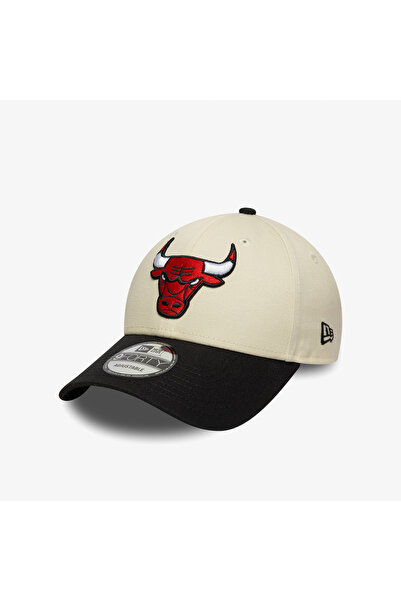 NEW ERA Nba Colourblock 9Forty Chicago Bulls Unisex Bej Şapka