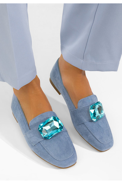 B T Shoes Mocasini piele intoarsa Olimia abastri