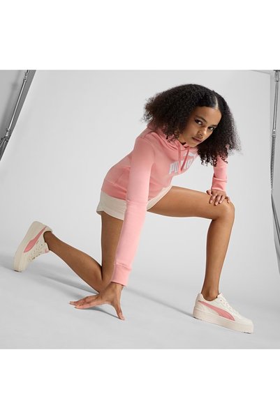 Puma Kadın Court Lally Skye Spor Ayakkabı 40036804 - Bej-Pembe - 37,5